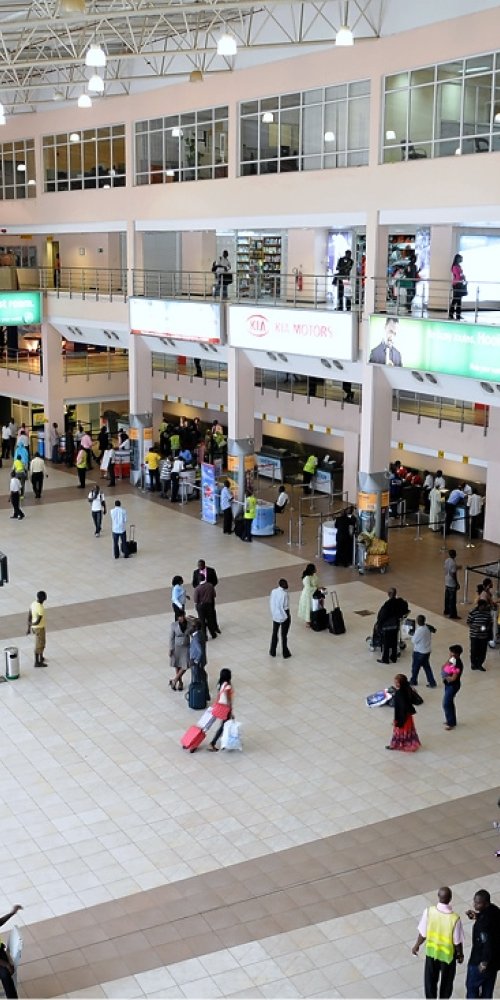 Crowding forecast visuals at Murtala Muhammed Airport