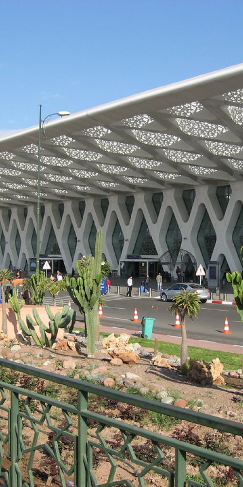 Menara Airport lounge seating area
