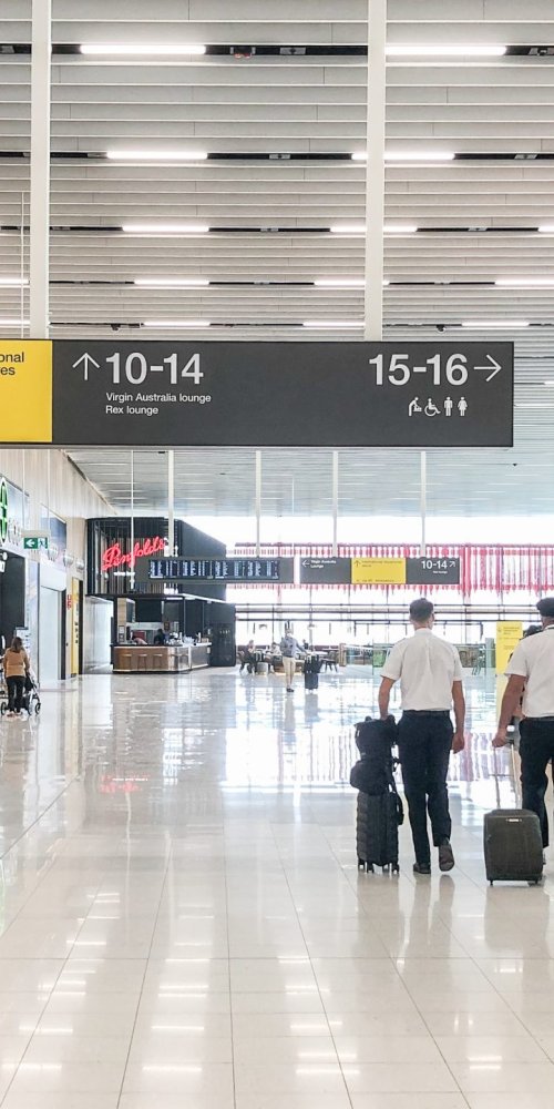 Crowding forecast infographic at Adelaide Airport lounges