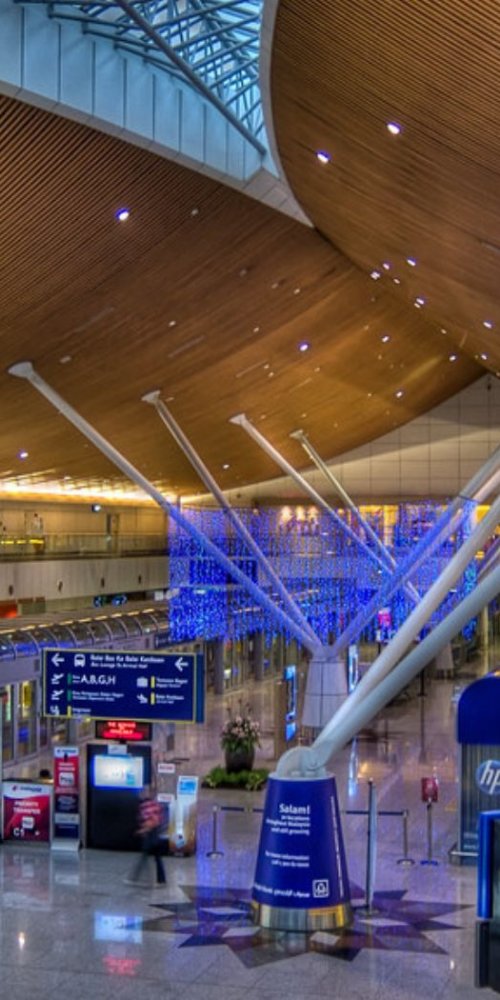 Lounge interior portrait