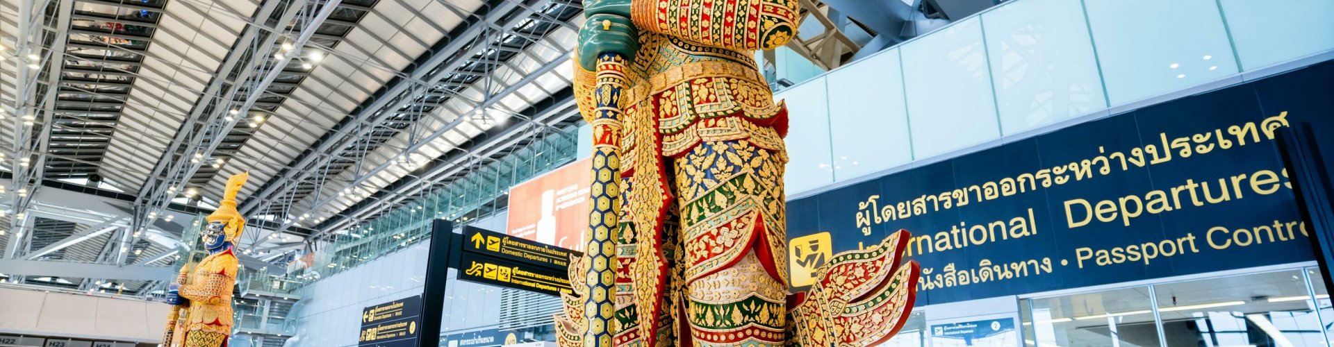 Runway-view sunset shot