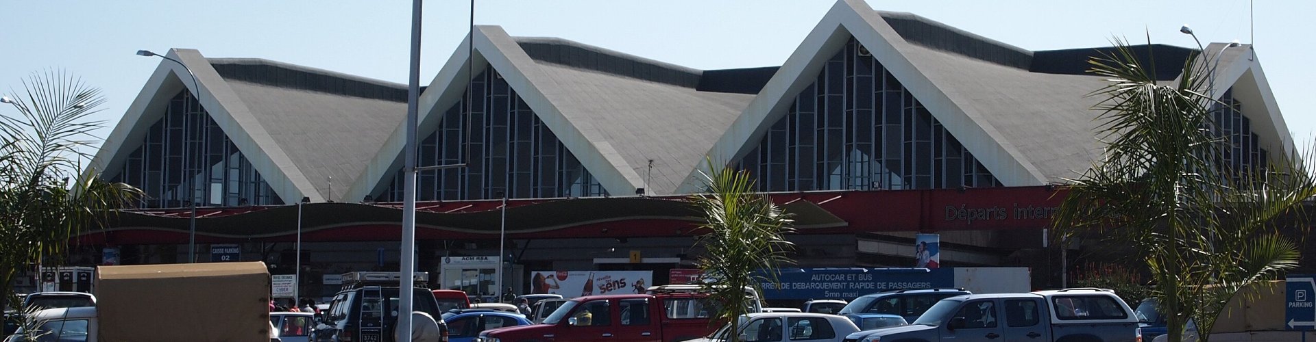 Ivato Airport runway sunset