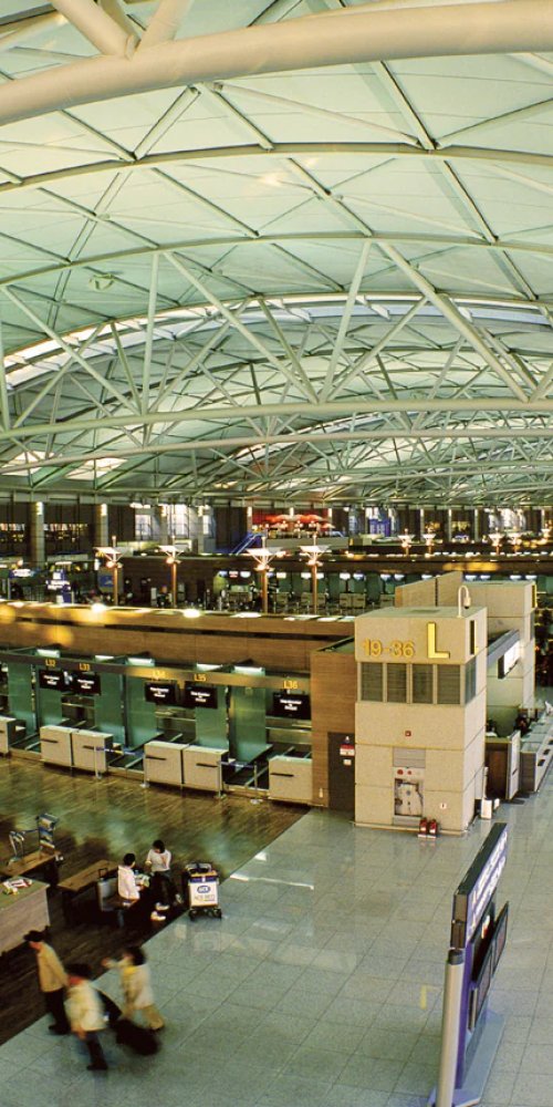 Crowding forecast graph at Incheon Airport, KR