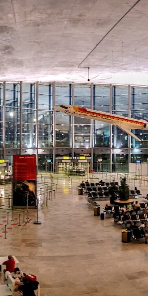 Crowding forecast at Valencia Airport