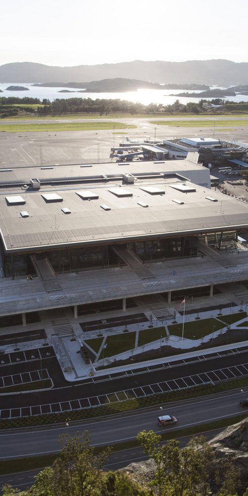 Bergen Airport Flesland lounge interior